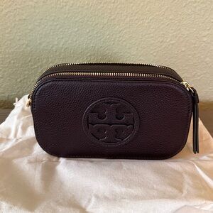 Tory Burch Mini Miller Crossbody bag
 Dark Albarossa one size
      Never used